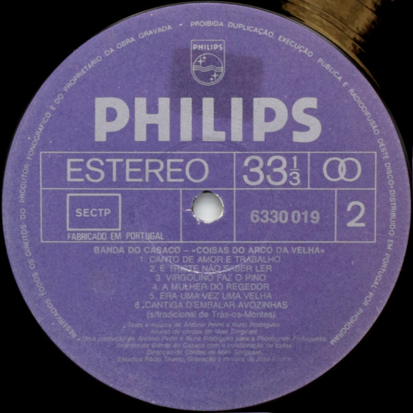 Banda Do Casaco - Coisas Do Arco Da Velha | Philips (6330 019) - 4