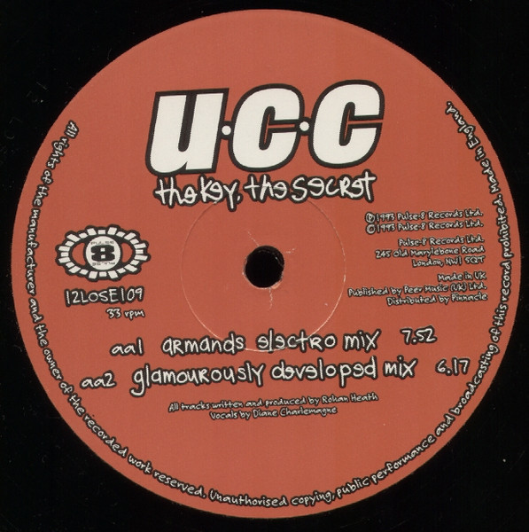 Urban Cookie Collective - The Key, The Secret | Pulse-8 Records (12LOSE109) - 4
