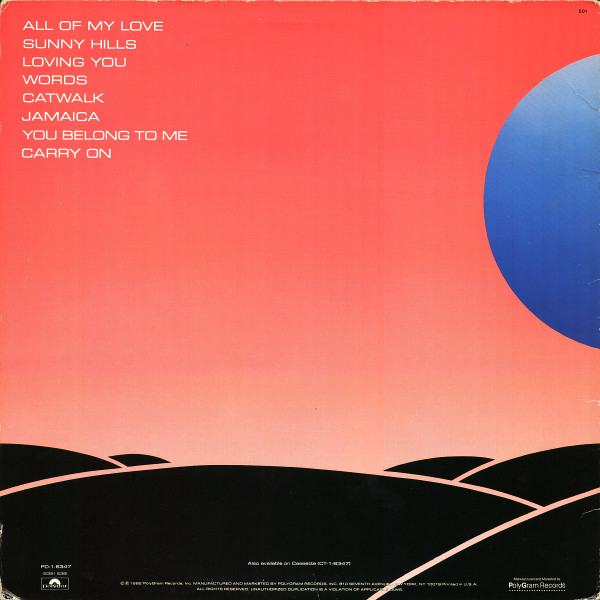 Bobby Caldwell - Carry On | Polydor (PD-1-6347) - main Bobby Caldwell - Carry On | Polydor (PD-1-6347) - main