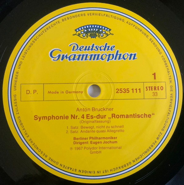 Symphonie Nr. 4 "Romantische"