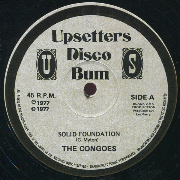 The Congos - Solid Foundation / Neckodeemus | Studio 16 (none) - 3