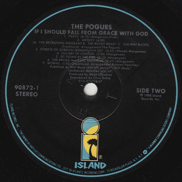 The Pogues - If I Should Fall From Grace With God | Island Records (90872-1) - 4 The Pogues - If I Should Fall From Grace With God | Island Records (90872-1) - 4
