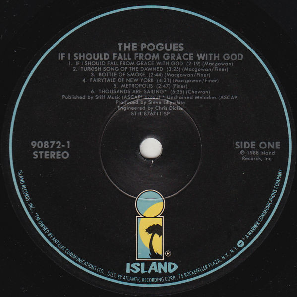The Pogues - If I Should Fall From Grace With God | Island Records (90872-1) - 3 The Pogues - If I Should Fall From Grace With God | Island Records (90872-1) - 3