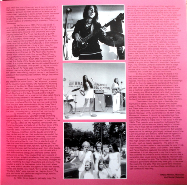 The Feminine Complex - Livin' Love 2LP - PINK | Modern Harmonic (MH-8204) - 3