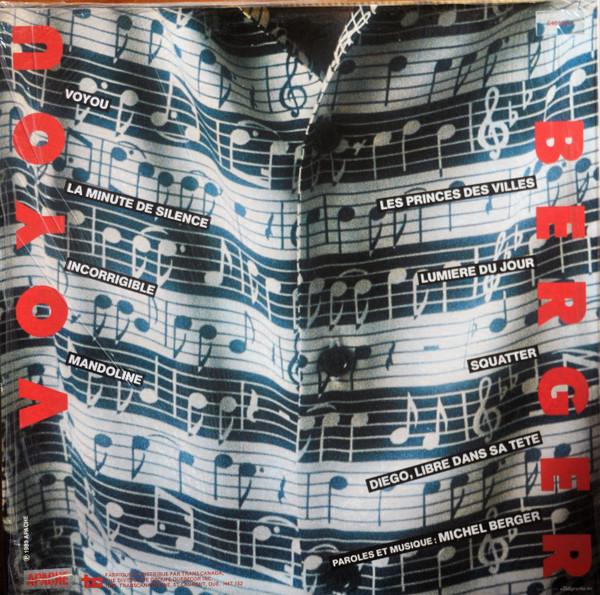 Michel Berger - Voyou | Apache (24 0104-1) - 2