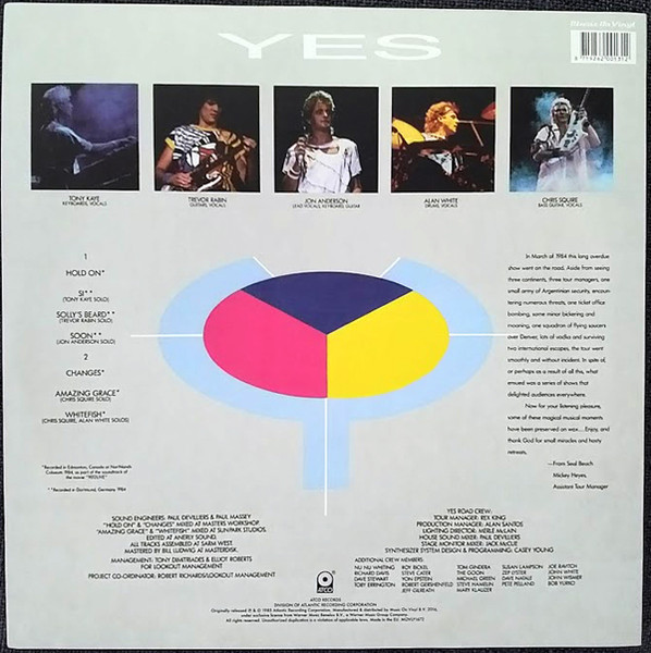 Yes - 9012Live - The Solos | Music On Vinyl (MOVLP1672) - 2 Yes - 9012Live - The Solos | Music On Vinyl (MOVLP1672) - 2