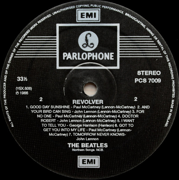 The Beatles - Revolver | Parlophone (PCS 7009) - 4 The Beatles - Revolver | Parlophone (PCS 7009) - 4