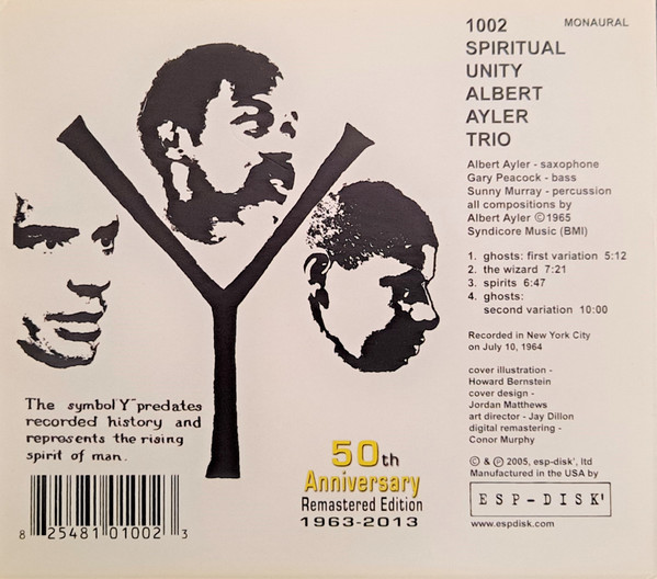 Albert Ayler Trio - Spiritual Unity CD | ESP-Disk' (ESP 1002) - 4 Albert Ayler Trio - Spiritual Unity CD | ESP-Disk' (ESP 1002) - 4
