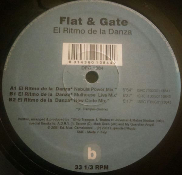 Flat & Gate - El Ritmo De La Danza | DFC (DFC 1384) - 4