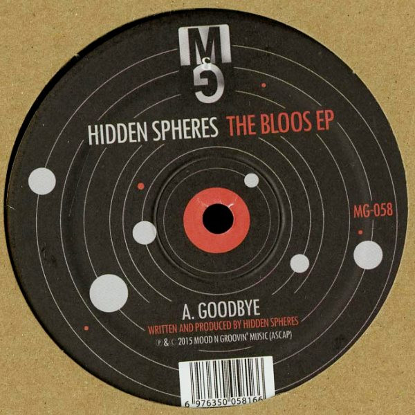 Hidden Spheres - The Bloos EP | Moods & Grooves (MG-058)