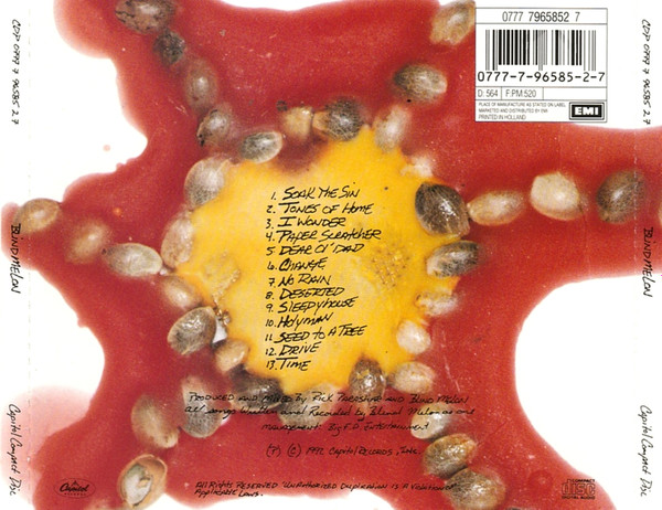 Blind Melon - Blind Melon | Capitol Records (CDP 0777 7 96585 2 7) - 2