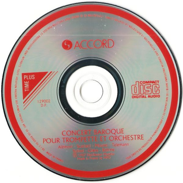 Maurice André - Concert Baroque Pour Trompette Et Orchestre | Accord (129002) - 3