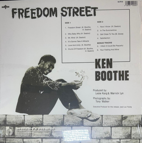 Ken Boothe - Freedom Street | Beverley's Records (BLP 010) - main Ken Boothe - Freedom Street | Beverley's Records (BLP 010) - main
