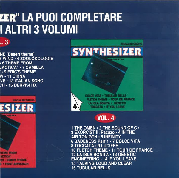 Synthesizer Orchestra - Synthesizer Collection | Discomagic Records (CD · 603) - 3 Synthesizer Orchestra - Synthesizer Collection | Discomagic Records (CD · 603) - 3