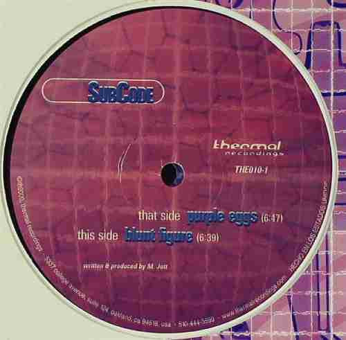 Subcode - Purple Eggs | Thermal Recordings (THE010)