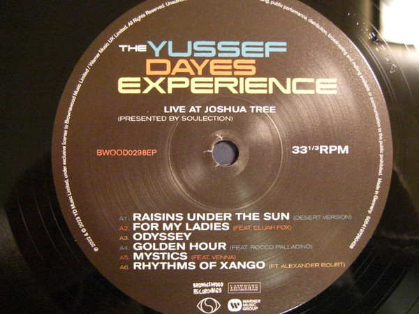 The Yussef Dayes Experience - Live At Joshua Tree (Presented By Soulection) | Brownswood Recordings (BWOOD0298EP) - 2 The Yussef Dayes Experience - Live At Joshua Tree (Presented By Soulection) | Brownswood Recordings (BWOOD0298EP) - 2