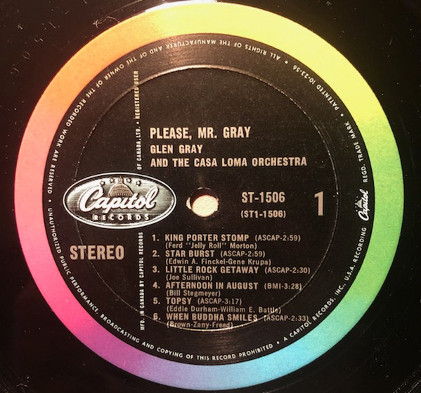 Glen Gray & The Casa Loma Orchestra - Please, Mr. Gray... | Capitol Records (ST-1506) - 3 Glen Gray & The Casa Loma Orchestra - Please, Mr. Gray... | Capitol Records (ST-1506) - 3