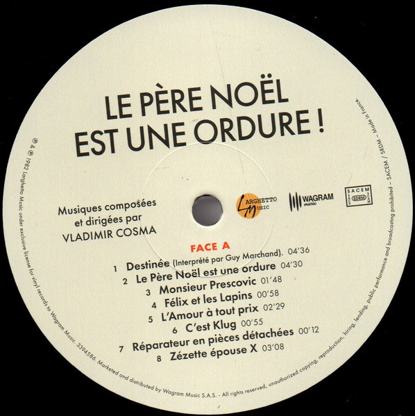 Vladimir Cosma - Le Père Noël Est Une Ordure | Wagram Music (3394586) - 3 Vladimir Cosma - Le Père Noël Est Une Ordure | Wagram Music (3394586) - 3