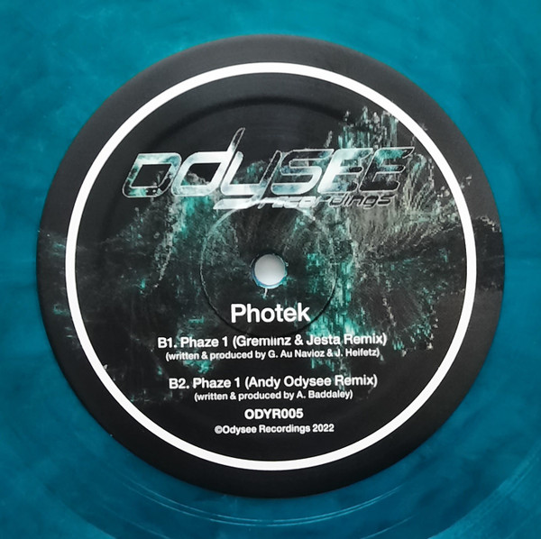 Photek - Phaze 1 (2022 Remaster, Gremlinz & Jesta Remix, Andy Odysee Remix) | Odysee Records (ODYR005) - 4
