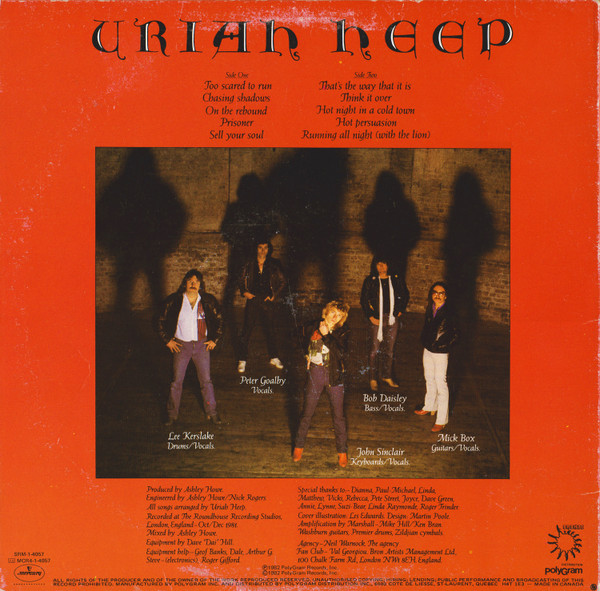 Uriah Heep - Abominog | Mercury (SRM-1-4057) - 2 Uriah Heep - Abominog | Mercury (SRM-1-4057) - 2