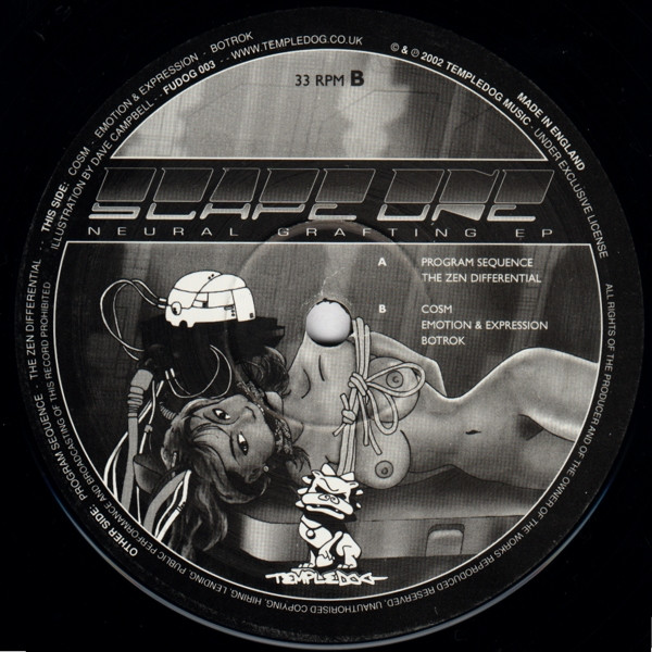 Scape One - Neural Grafting EP (Interface I) | Templedog (FUDOG 003) - main Scape One - Neural Grafting EP (Interface I) | Templedog (FUDOG 003) - main
