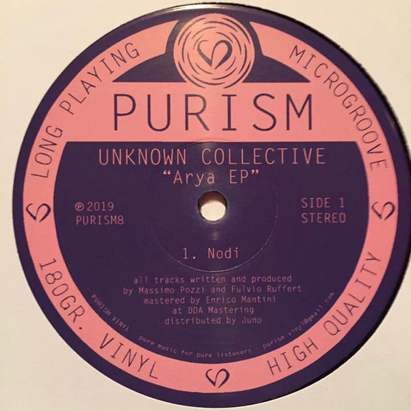Unknown Collective - Arya EP | PURISM (PURISM8) - 2