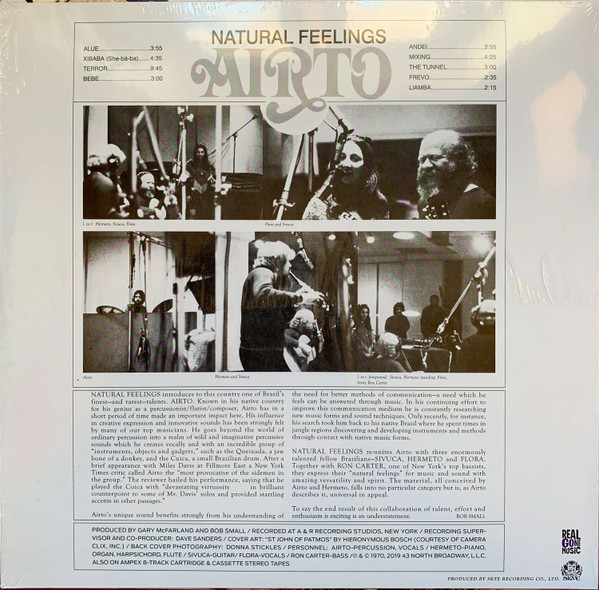 Airto Moreira - Natural Feelings | Real Gone Music (RGM-0883) - 2
