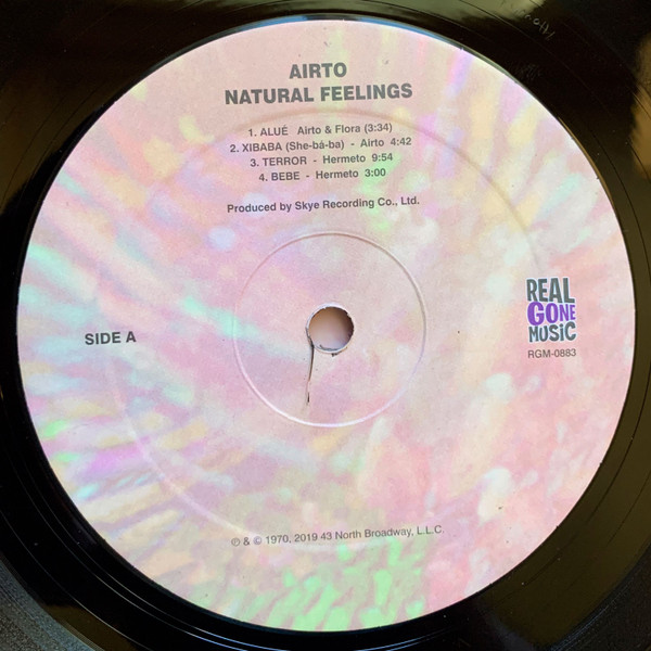 Airto Moreira - Natural Feelings | Real Gone Music (RGM-0883) - 3