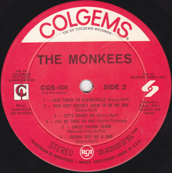 The Monkees - The Monkees | Colgems (COS-101) - 4 The Monkees - The Monkees | Colgems (COS-101) - 4