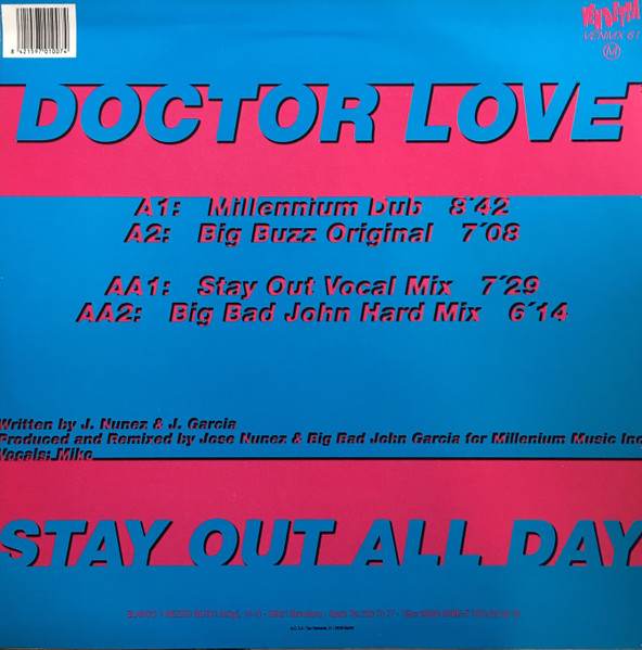 Doctor Love - Stay Out All Night | Vendetta Records (VENMX  61) - 2