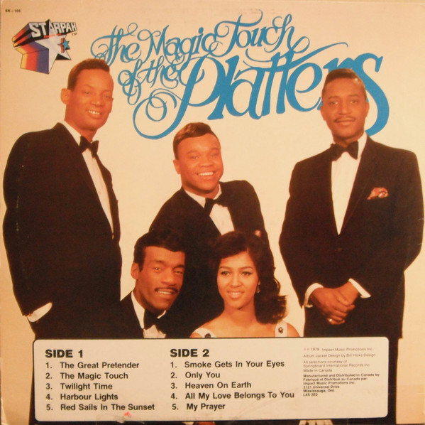 The Platters - The Magic Touch Of The Platters | Starpak (SK-105) - 2