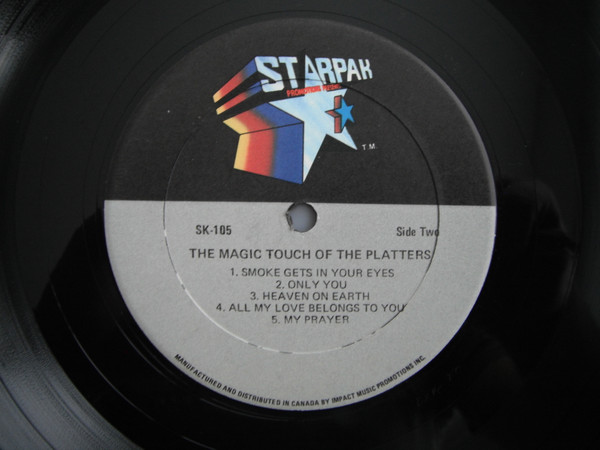 The Platters - The Magic Touch Of The Platters | Starpak (SK-105) - 4