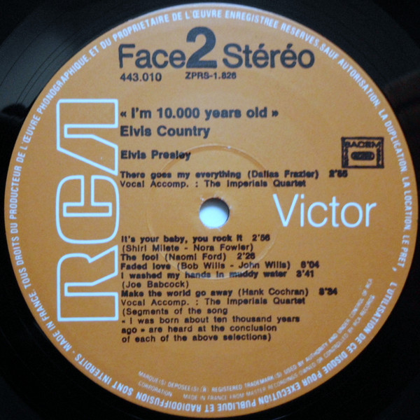 Elvis Presley - Elvis Country (I'm 10,000 Years Old) | RCA Victor (443.010 (LSP-4460)) - 4 Elvis Presley - Elvis Country (I'm 10,000 Years Old) | RCA Victor (443.010 (LSP-4460)) - 4