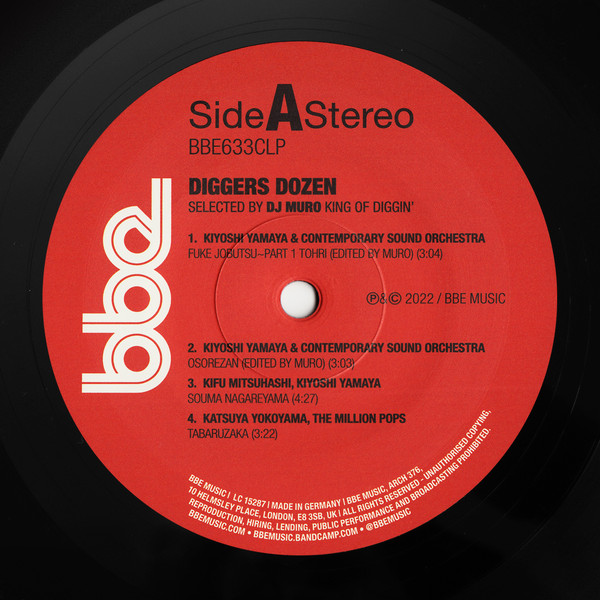 Muro - Diggers Dozen | BBE (BBE633CLP) - 4 Muro - Diggers Dozen | BBE (BBE633CLP) - 4