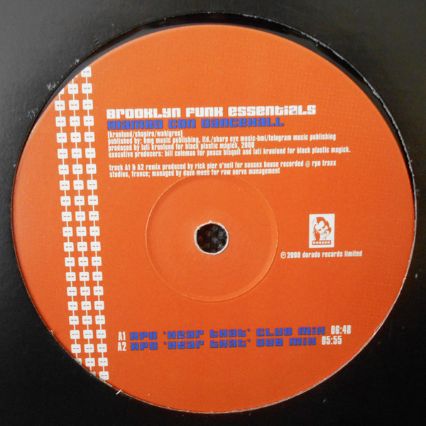 Brooklyn Funk Essentials - Mambo Con Dancehall | Dorado (DOR075) - main Brooklyn Funk Essentials - Mambo Con Dancehall | Dorado (DOR075) - main