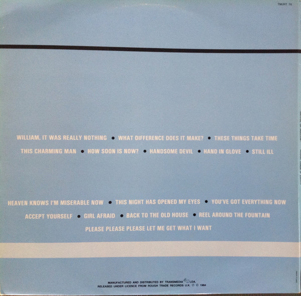 The Smiths - Hatful Of Hollow | Rough Trade (TM/RT 76) - 2 The Smiths - Hatful Of Hollow | Rough Trade (TM/RT 76) - 2