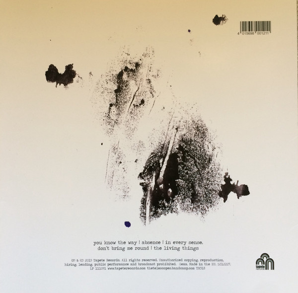 The Telescopes - Hidden Fields | Tapete Records (TR318) - 2