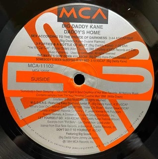 Big Daddy Kane - Daddy's Home | MCA Records (MCA 11102) - 4