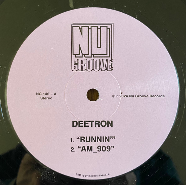 Deetron / Bruise - Runnin' / AM_909 / Sway / Getup | Nu Groove Records (NG 146)