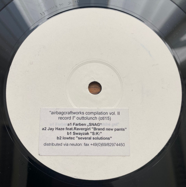 Various - The Airbag Craftworks Compilation Volume 2 – Record 1 | Out To Lunch (OTL 015)