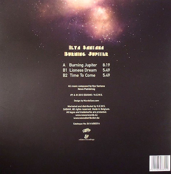 Ilya Santana - Burning Jupiter | Eskimo Recordings (541416 503314) - 2