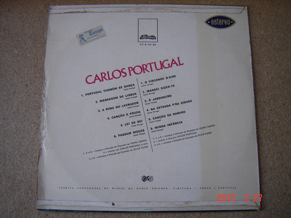 Carlos Portugal - Carlos Portugal | Alvorada (LP-S-50-58) - 2