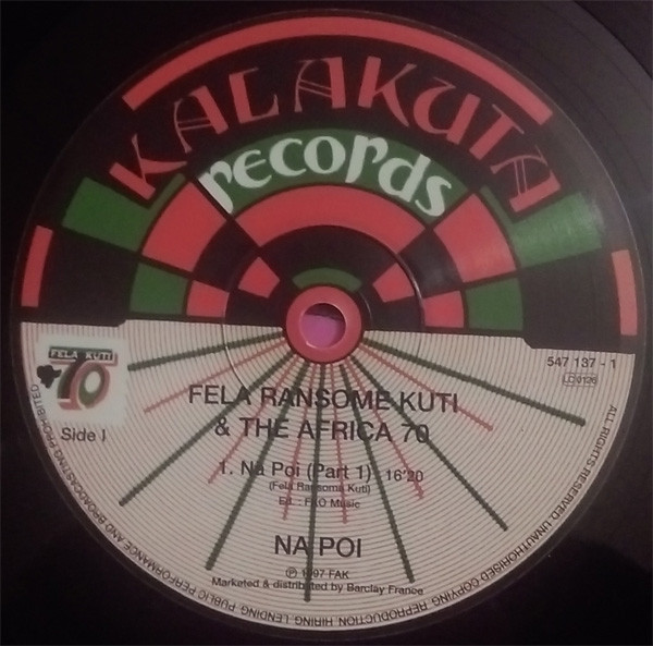 Fela Kuti & Africa 70 - Na Poi | Kalakuta (547 137 - 1) - 3