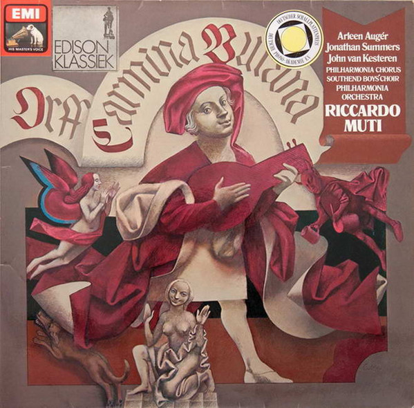 Carl Orff , Riccardo Muti - Carmina Burana | His Master's Voice (1C 065-03 578)