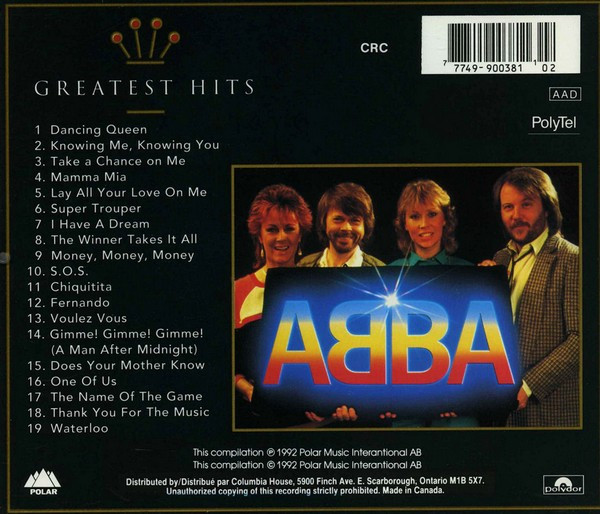 ABBA - Gold (Greatest Hits) | Polydor (P2 17007) - 2
