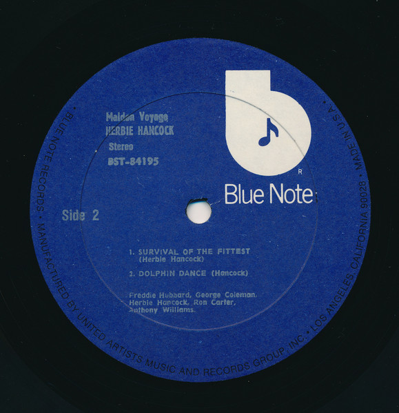 Herbie Hancock - Maiden Voyage | Blue Note (BST-84195) - 4 Herbie Hancock - Maiden Voyage | Blue Note (BST-84195) - 4