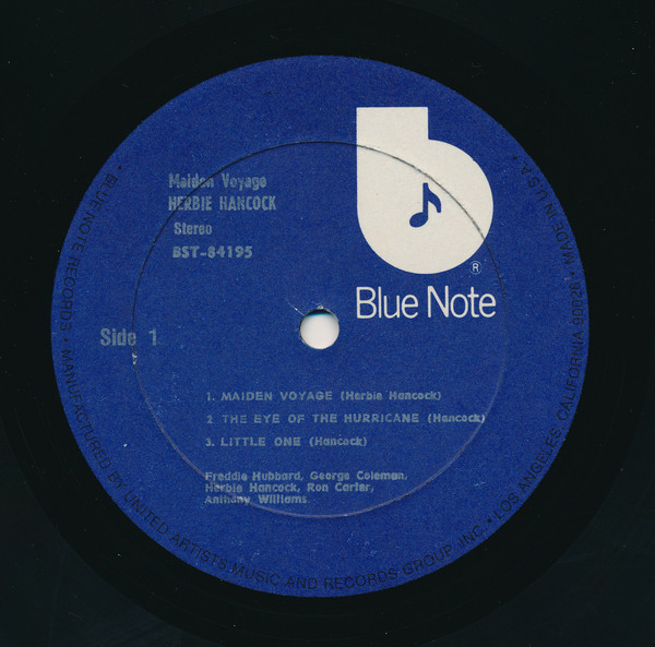 Herbie Hancock - Maiden Voyage | Blue Note (BST-84195) - 3 Herbie Hancock - Maiden Voyage | Blue Note (BST-84195) - 3