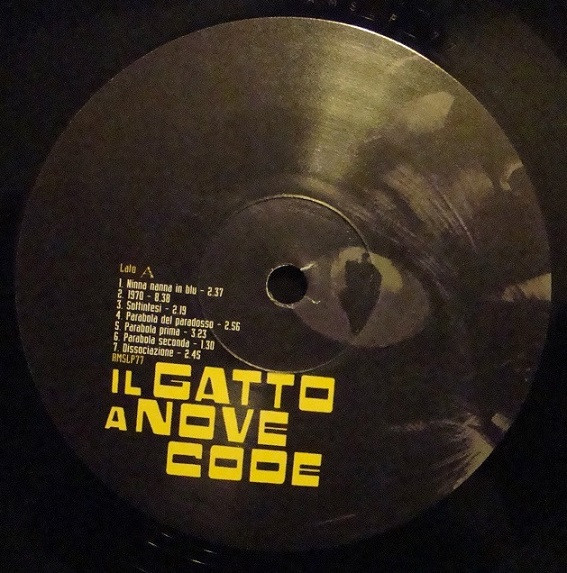 Ennio Morricone - Il Gatto A Nove Code | AMS Records (AMS LP 77) - 4 Ennio Morricone - Il Gatto A Nove Code | AMS Records (AMS LP 77) - 4