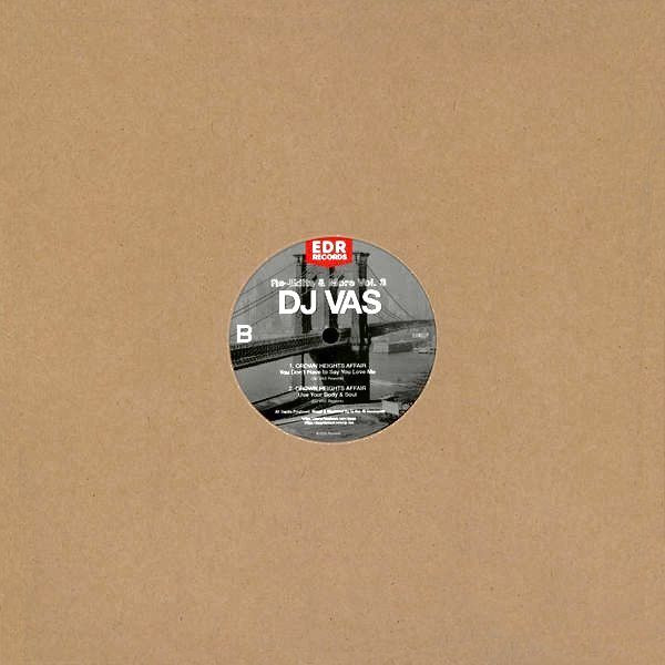 DJ Vas - Re-Edits & More Vol. 3 | EDR Records (EDR022) - 2 DJ Vas - Re-Edits & More Vol. 3 | EDR Records (EDR022) - 2