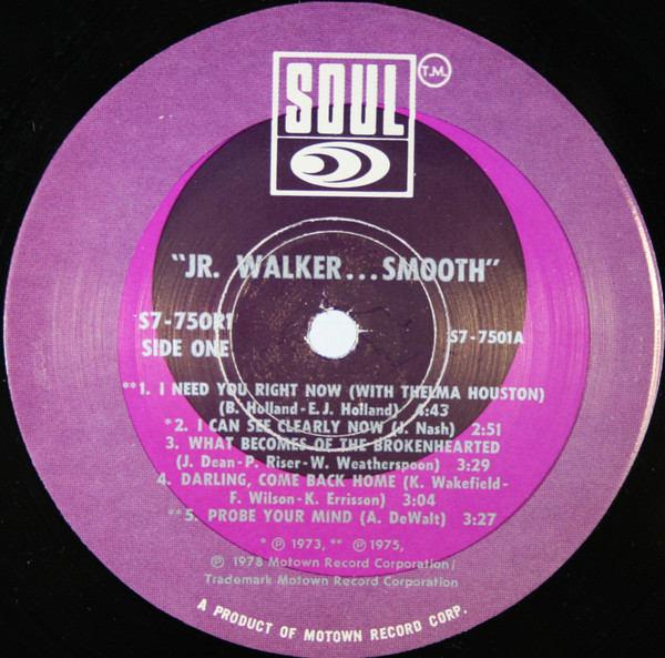 Junior Walker - Smooth | Soul (S7-750R1) - 3 Junior Walker - Smooth | Soul (S7-750R1) - 3